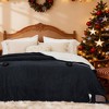 GentleSoft Heated Blanket Soft Ribbed Flannel Electric Blanket Gifts for Others - 2 of 4