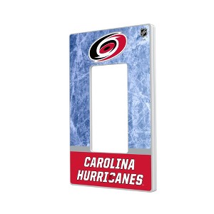 NHL Eastern Conference Teams Ice Wordmark Hidden-Screw Light Switch Plate for Single Rocker - 1 of 4