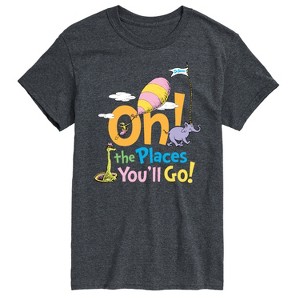 Men's - Dr. Seuss - Oh! The Places You'll Go Short Sleeve Graphic T-Shirt - 1 of 4