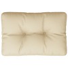 vidaXL Pallet Cushion Beige 23.6"x15.7"x4.7" Fabric - 4 of 4