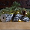 Melrose Wired Polyester Ribbon 2.5" x 10 yds. (Set of 2) - 3 of 3