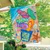 Better At The Beach Summer House Flag Flip Flops Nautical 28"x40" Briarwood Lane - 4 of 4