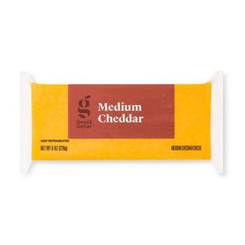 Medium Cheddar Cheese - 8oz - Good & Gather™
