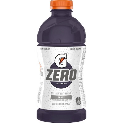 Gatorade G Zero Grape Sports Drink - 28 fl oz Bottle
