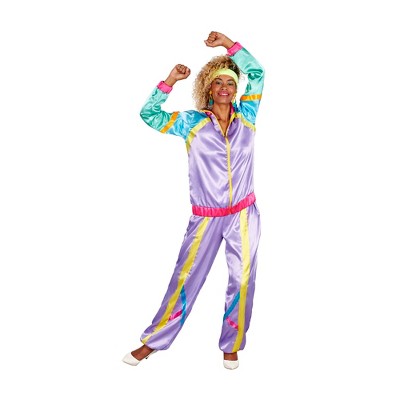 Adult 80s Tracksuit Costume : Target