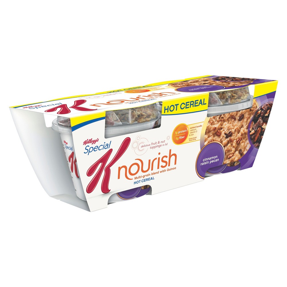 UPC 038000806810 product image for Special K Nourish Multi-Grain Cinnamon Raisin Pecan Hot Cereal 2 ct | upcitemdb.com