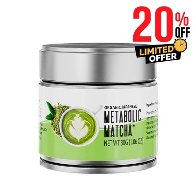 NaturalSlim Japanese Organic Matcha Powder Green Tea -30 grams