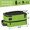 Expandable Insulated Lunch Bag for Women Men Kids, Leakproof Flat Lunch Cooler Totes with Shoulder Strap, Lunch Box for Office Working - Tirrinia - 3 of 4