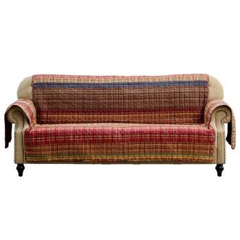 Reversible Gold Rush Furniture Protector Slipcover Red/Yellow - Greenland Home Fashions