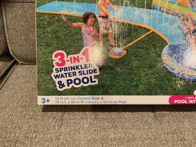 Banzai Aqua Soak 3-in-1 Splash Park Target