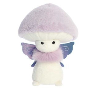 Aurora Small Fairy Fungi Friends Vibrant Stuffed Animal Purple 9" - 1 of 4