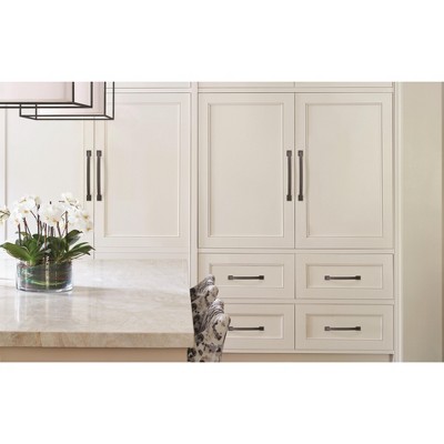 Candler 8" Black Bronze Appliance Pull with Mounting Hardware