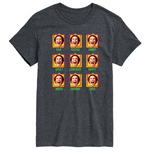 Men's - Elf - Faces Of Buddy Short Sleeve Graphic T-Shirt - 1 of 3