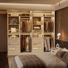 Besiost 36-In Closet Organizer with Wood Drawers, Freestanding Closet System with Hanging Rods - 4 of 4