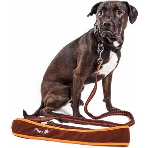 Pet Life  'Free-Fetcher' Hands Free Over-The-Shoulder Shock Absorbent Dog Leash - 1 of 4