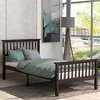 Twim Size Wood Platform Bed with Headboard and Footboard - 2 of 4