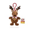 Elf on the Shelf Plushee Pals Mini Clip-On Set of 5, Includes Boy, Girl, Arctic Fox, Saint Bernard & Reindeer, Ages 3 and Up - 4 of 4