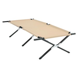 NAYSAYE Portable and Foldable Camping Bed Ultra-Wide with Quick