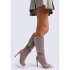 Ridda Metallic Cap Toe Denim Boots Women - 2 of 4