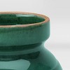 Glazed Ceramic Vase Green - Threshold™ - image 3 of 4