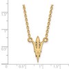 Black Bow Jewelry 14k Yellow Gold Arizona State Sun Devils NCAA Necklace 18 Inch - 2 of 4