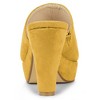 Allegra K Women's Open Toe Platform Chunky Heel Slides Sandals - 3 of 4