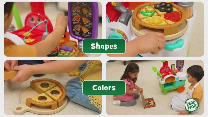 LeapFrog Build-A-Slice Pizza Cart, 2 of 12, play video