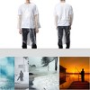 Unique Bargains Disposable Rain Ponchos  Raincoats Waterproof Lightweight for Men and Women with Hood and Sleeves Clear - 2 of 4