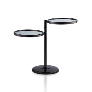 Carty Contemporary End Table Black - ioHOMES