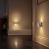 YANSUN 2-Pack 1W Plug-in Light-Controlled Night Light, Black, 3-Level Dimming, 2700K Warm Light, U.S. Two-Prong Plug - 3 of 4
