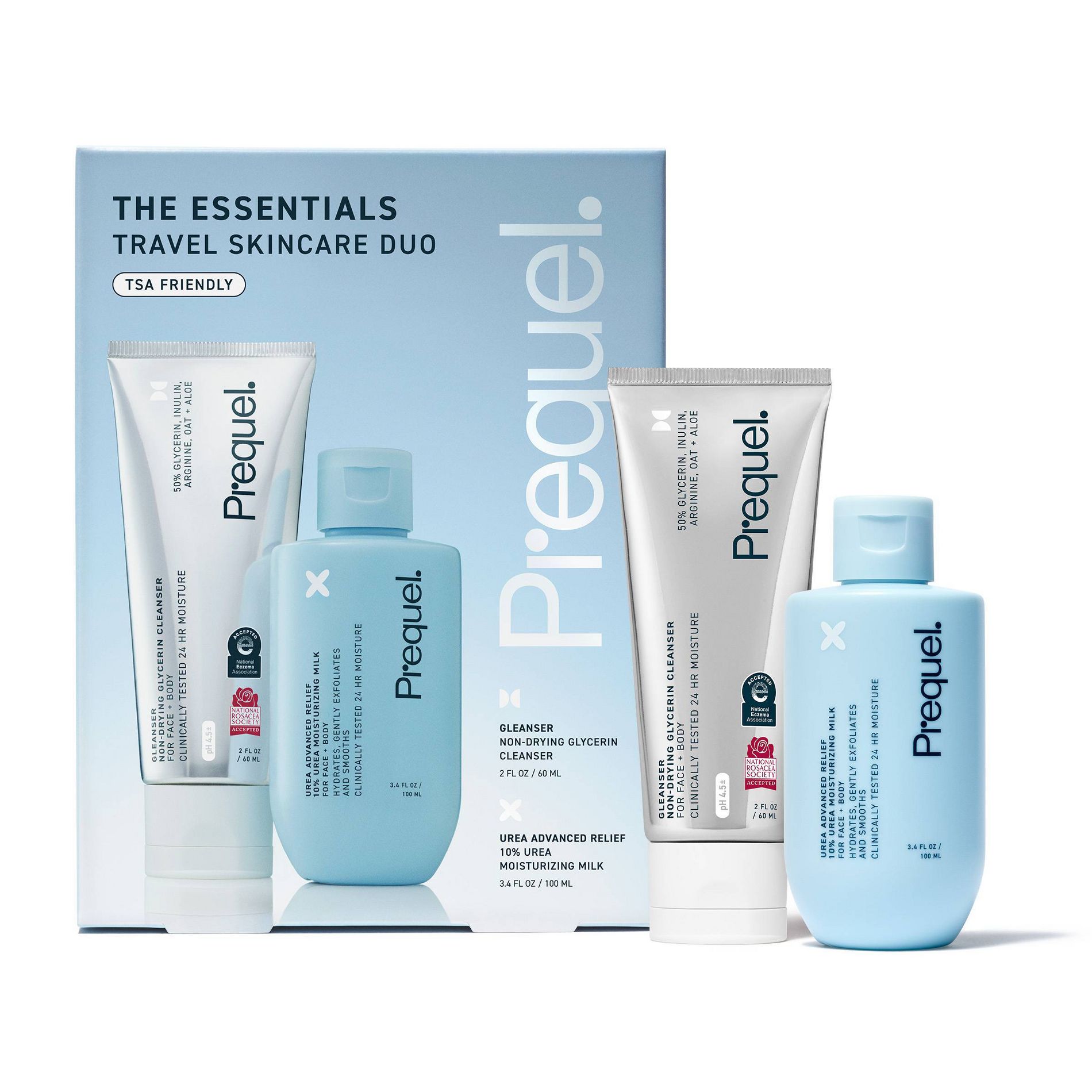 Prequel Skincare Essentials Gift Set - 2ct