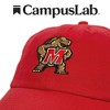 University Of Maryland Team Logo Adult Dad Cap Red OS - 4 of 4