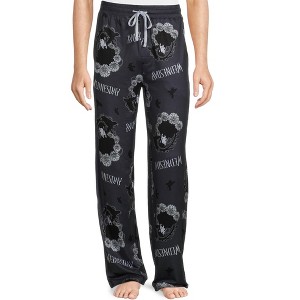 Seven Times Six Wednesday Pajamas Men's Character Inspired Design Lounge Sleep Pants - 1 of 4
