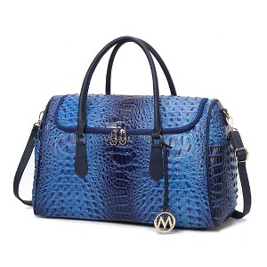 MKF Collection Rina Crocodile Women’s Duffle Bag by Mia K - 1 of 4