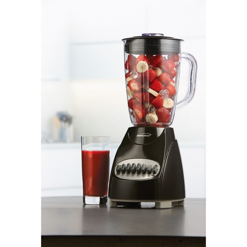 Brentwood 50-Ounce 12-Speed + Pulse Blender, 3 of 11