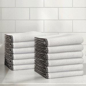 Boho Border Cotton Quick-Dry Towel Set - Great Bay Home - 1 of 4