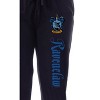 Harry Potter Womens' Ravenclaw House Crest Sleep Jogger Pajama Pants Black - 2 of 3