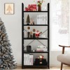 DOMETOUR Bookshelf Classically Modern Bookcase, Tall Book Shelf Display Shelves Storage Organizer Rack for Bedroom Living Room - 2 of 4