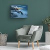 Trademark Fine Art -Mathieu Rivrin 'Blue Hour for a Blue Ocean' Canvas Art - 4 of 4