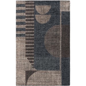 Fifth Avenue FTV401 Handmade Tufted Area Rug - Beige/Grey - 5'-0" x 8'-0" - Safavieh - 1 of 4