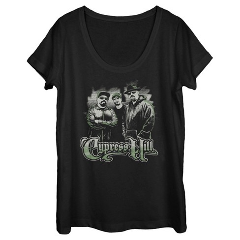 Women's Cypress Hill Distressed Band Pose T-shirt : Target