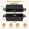 VONATES Cast Iron Bread Pan Set with Baking Tools – 9" Loaf Pans for Sourdough & Artisan Bread - 4 of 4