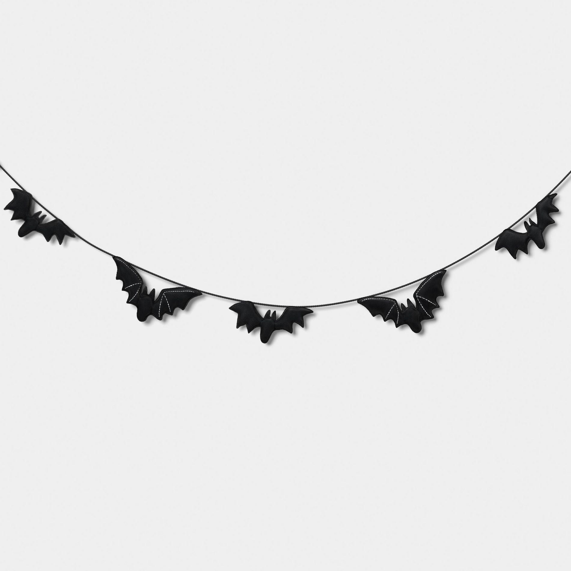 Classic Halloween Velvet Bats Garland - Hyde and EEK! Boutique™