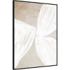 32" x 42" Blanc Spaces I by Urban Road Framed Canvas Wall Art Print - Amanti Art - 2 of 4