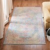Windsor WDS342 Power Loomed Area Rug - Aqua/Ivory - 3'x8' - Safavieh. - 2 of 4