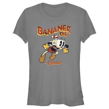 Juniors Womens The Cuphead Show! Bananer' Oil! T-shirt : Target