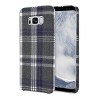 Reiko Samsung Galaxy S8 Edge/ S8 Plus Checked Fabric Case in Black - 2 of 4