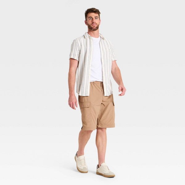 Pantalones de carga convertibles para hombre - Goodfellow & Co™ Caqui 3