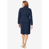 Jessica London Women's Plus Size 2-Piece Stretch Crepe Single-Breasted Jacket Dress - 3 of 4