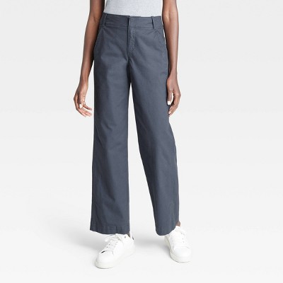 Women's Mid-Rise Relaxed Straight Leg Chino Pants - A New Day™